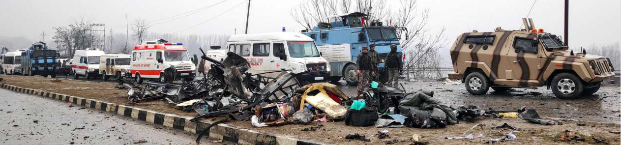 Pulwama Terror Attack left 40 CRPF security personnel dead